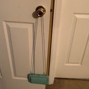 NWT Light turquoise wallet purse
